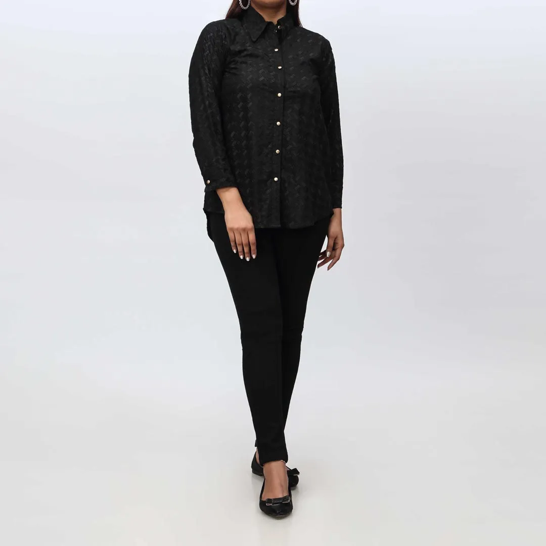 1PC- Embroidered Chikankari Top PS4136