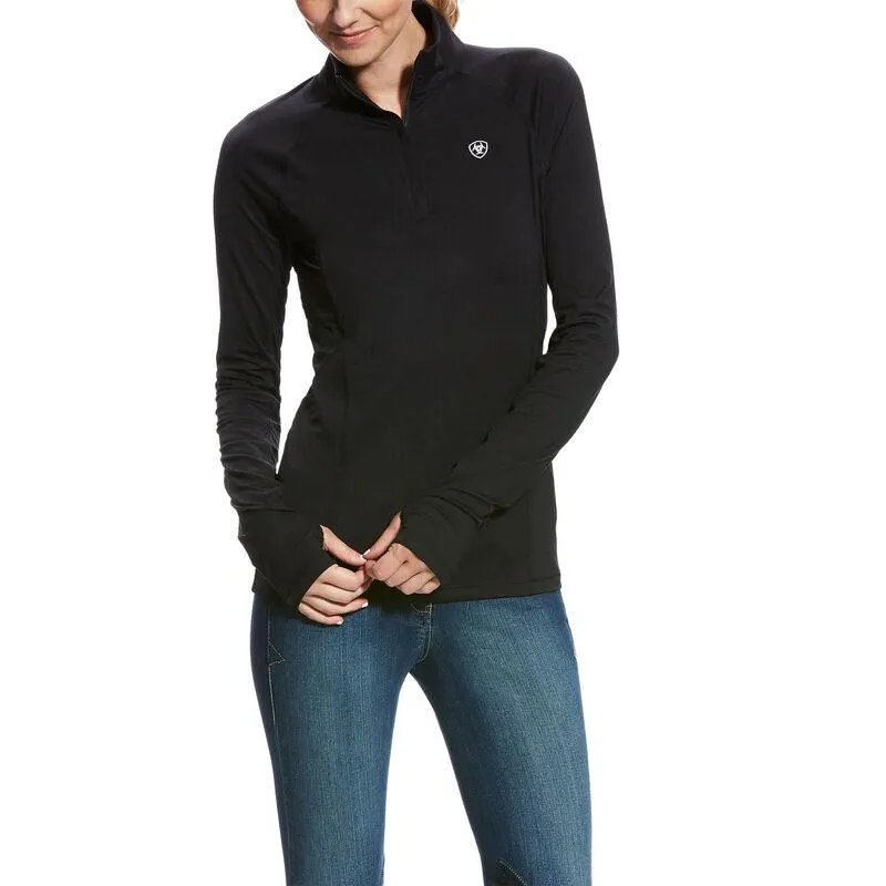 Ariat lowell 2.0 1/4 zip baselayer ladies