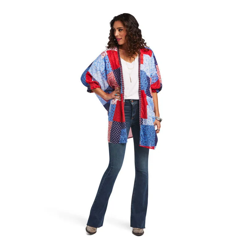 Ariat Women's Smokestack Kimono Top
