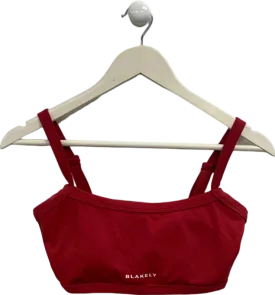 Blakely Red Crop Top UK S
