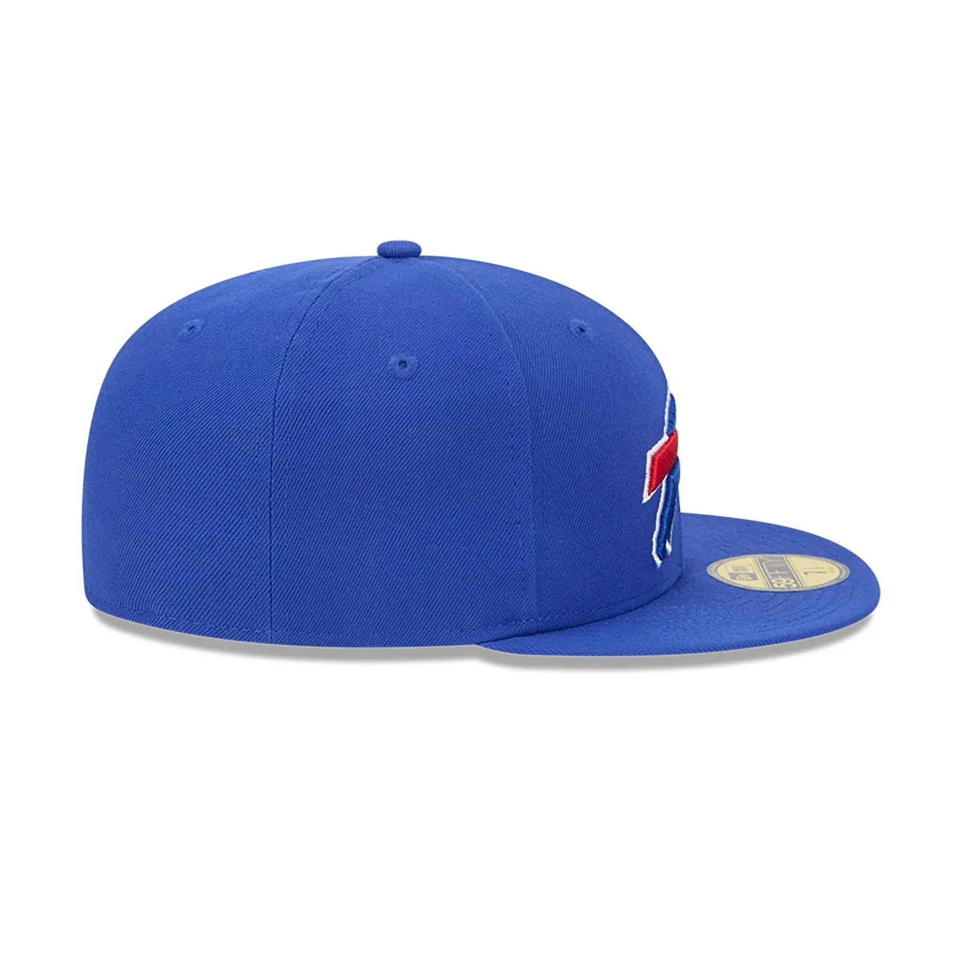 Buffalo Bills Team Verbiage Blue 59FIFTY Fitted Cap