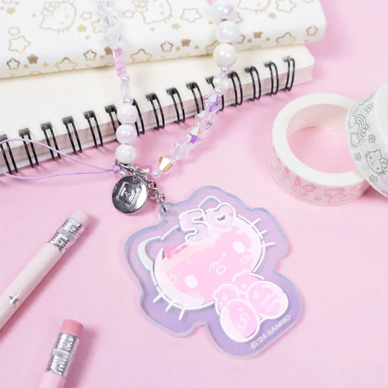 Hello Kitty 50th Anniversary Limited Edition Acrylic Beaded Strap