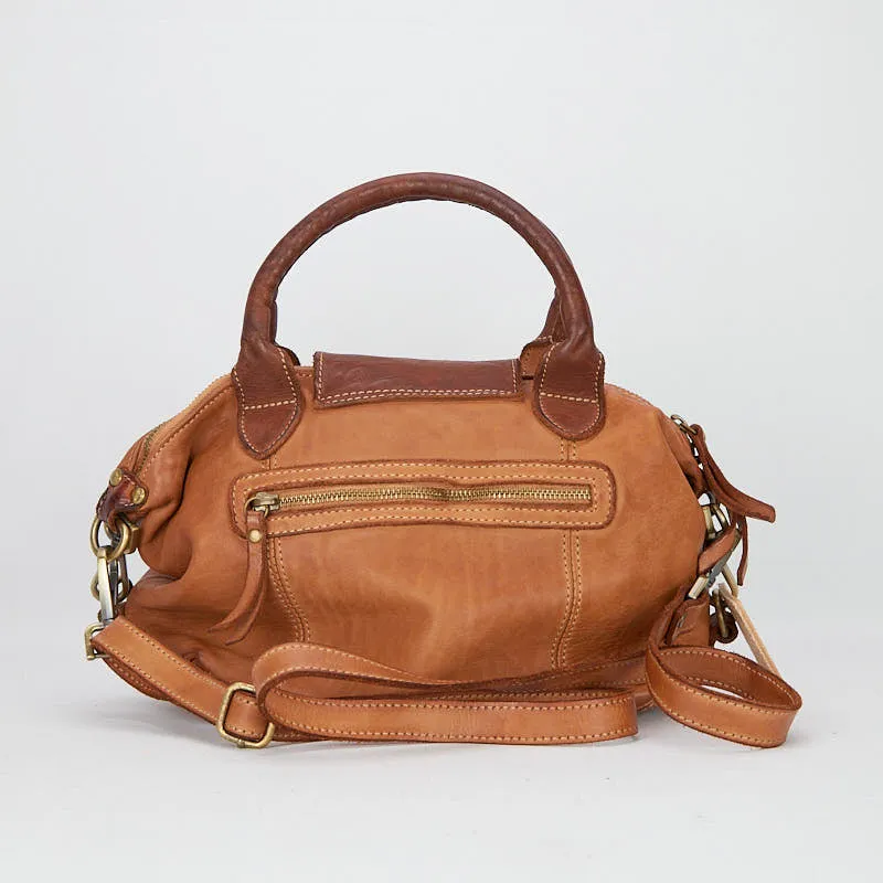 HNDBAG03 - Borsa a mano in Bufalo tinto in Capo - HUNDRED100®