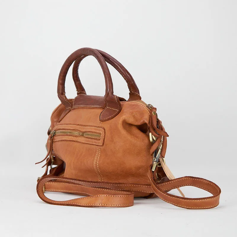 HNDBAG03 - Borsa a mano in Bufalo tinto in Capo - HUNDRED100®
