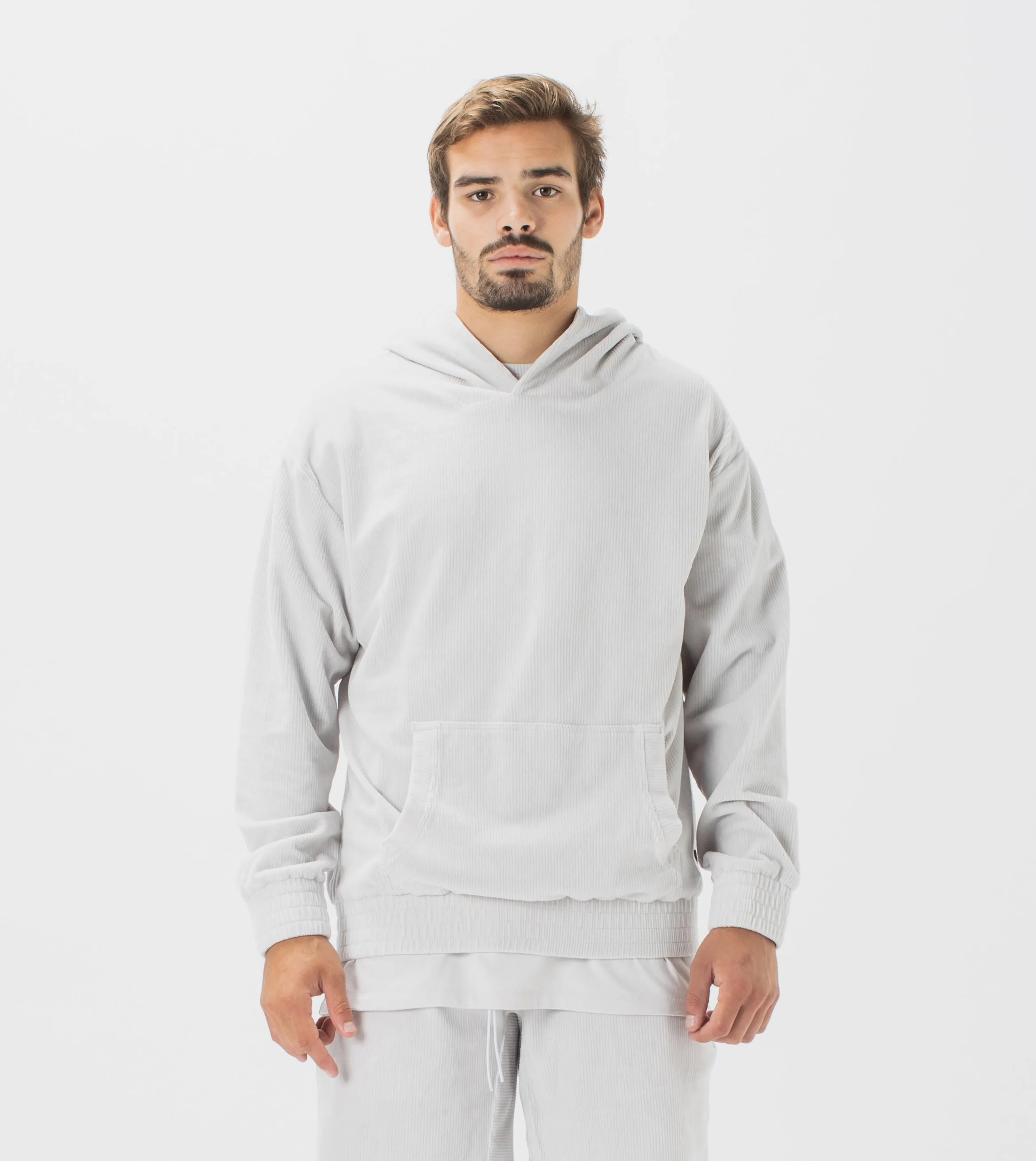 Lowgo Velour Hood Sweat Frost - Sale