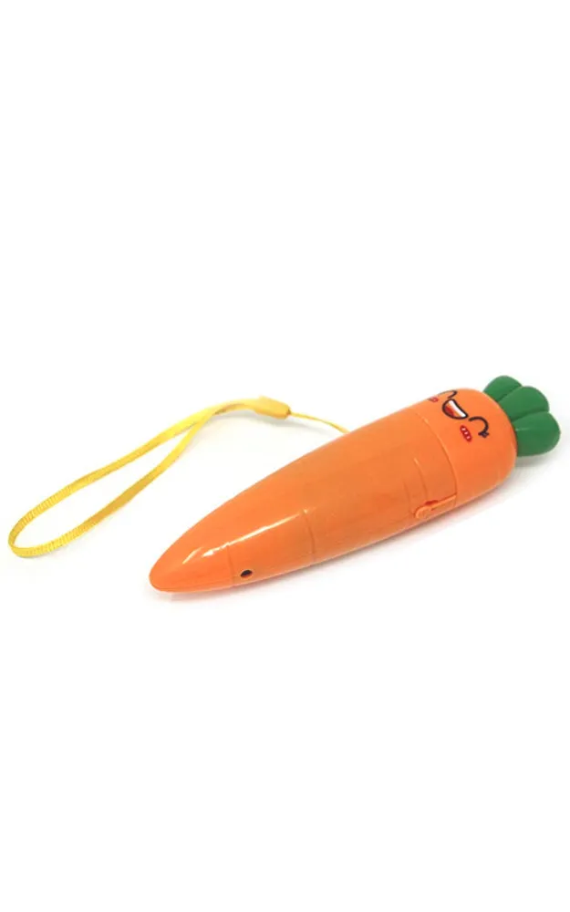 MO0007 Orange Adorable Carrot Mini Fan