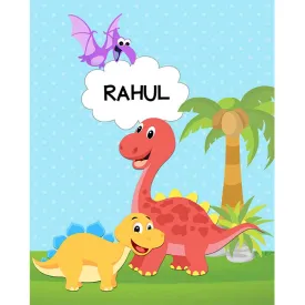 Personalised Notebook - Dinosaur
