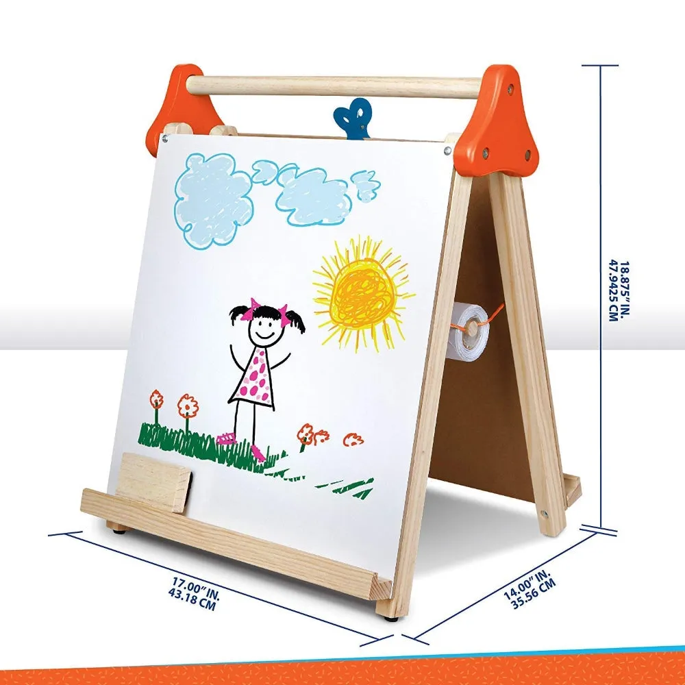 Playwell Wooden 3 in 1 Table Top Easel