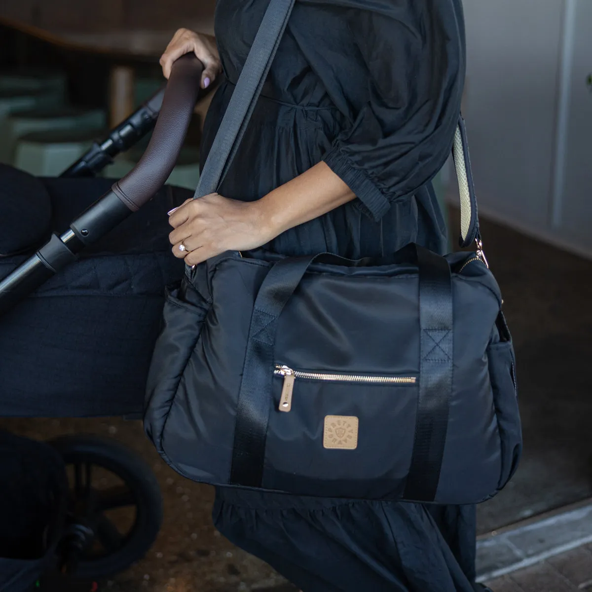 Pretty Brave Stella Baby Bag - Black