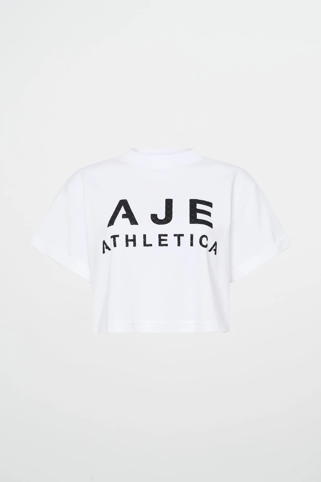 Quilted Logo Crop Tee 105