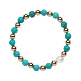 Statement Alternating Bead Bracelet